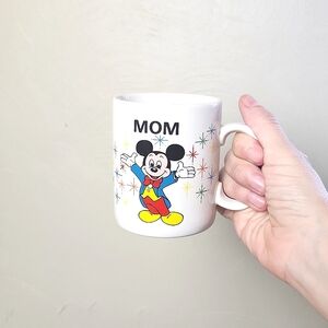 Vintage Disney "mom" mug coffee cup "made in korea" 80s